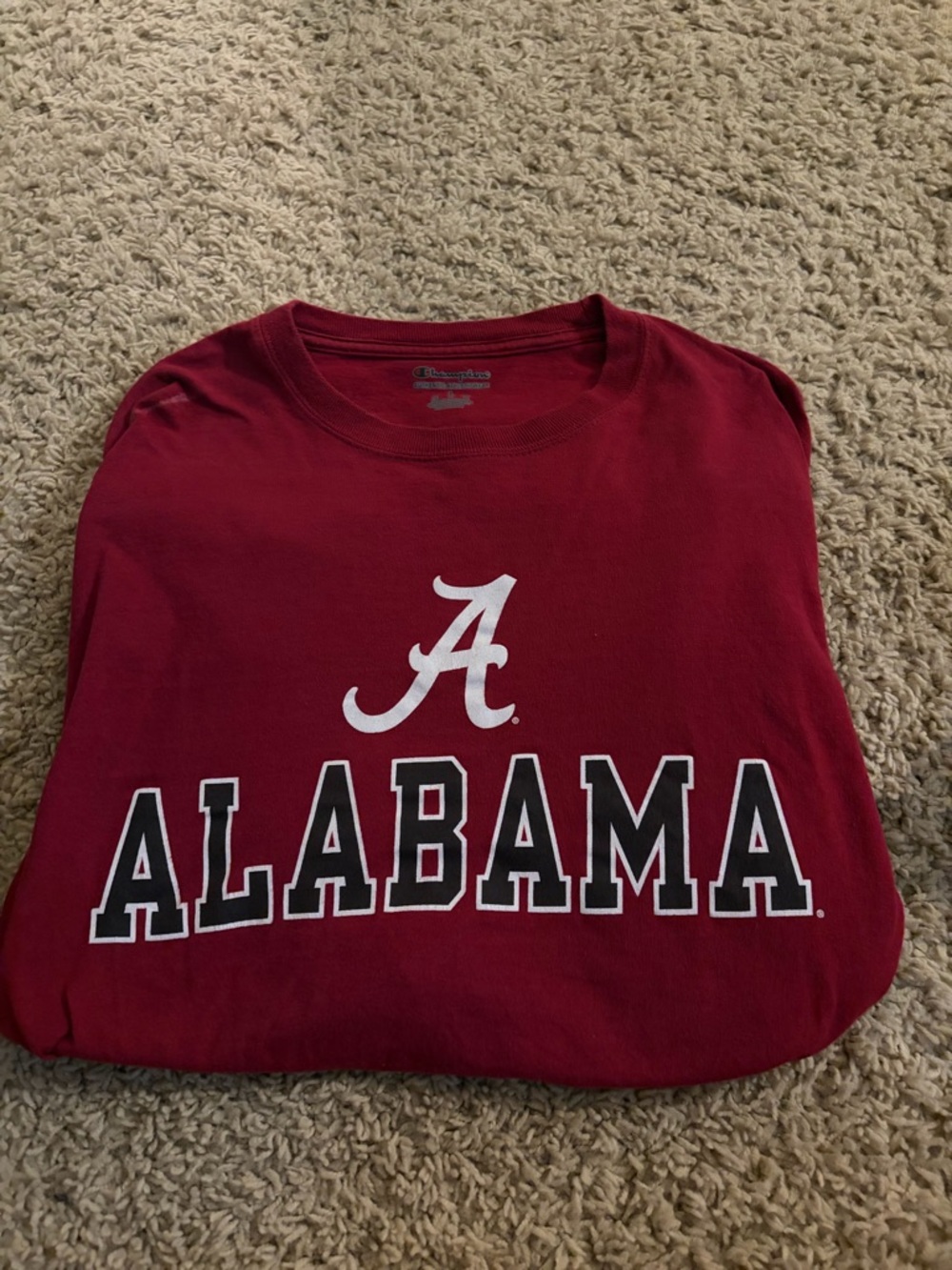 Champion Red Crewneck T-Shirt